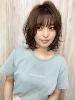 マリアバイアフロート(Maria by AFLOAT)&nbsp;【重山】30,40代ブランジュスパイラル無造作カール3Dカラーボブ