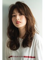 アズーア ヘアーアンドスパ(azure hair&spa)&nbsp;ナチュラルパーマ／アッシュブラウン      毛先パーマ
