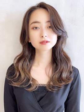 アイティー バイ アルバム 浦和店(IT by ALBUM) グレージュレイヤー_ウェーブパーマフォギーベージ_ba295723