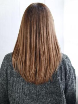 ナル 白山神社参道通り店(nalu) 透けバングのナチュラルストレート