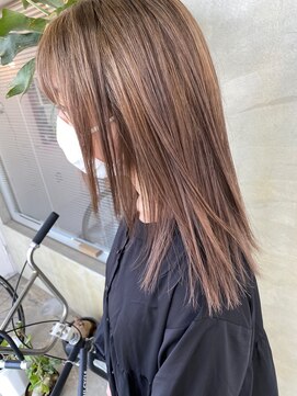 ナイーブヘアデザイン(NAiVE HAIR DESIGN) 【NAiVE hair】ベージュカラー