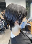 20代30代40代◎耳掛け丸みショート