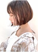 シンプルだからこそお洒落な『ボブ』【イメチェン】