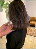 大人おしゃれバレイヤージュ_ナチュラルモテブラウン_