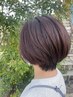 【岡田限定】ショートヘアの達人★ショートヘアお任せcut＋艶カラー