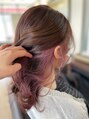 ヘアー デザイン トゥナンテ(hair design tunante) 可愛いインナーカラー♪