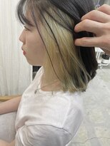 マロウ(mallow) 《花屋併設》インナーカラー/ハイライトカラー@20代30代40代