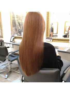 ネウィ 大分中央町店(newi) エアストレート大人可愛い20代30代40代黒髪ストレート暗髪