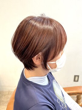 イト リトルヘアガーデン(ito. little hair garden) ショート×ピンクブラウン