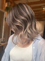 リード バイ ラグーン(LEAD by LAGOON)&nbsp;ミルクティーベージュダブルカラーケアブリーチバレイヤージュ