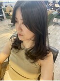 【センターパート×レイヤーカット】