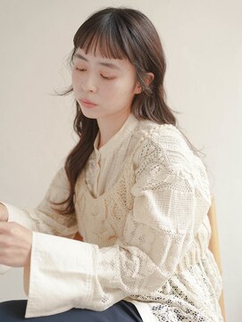 ムク 甲府(muku.) 前髪/マチルダボブ/ピンクベージュインナー/グレージュ[甲府駅]