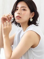 アース 錦糸町店(HAIR&MAKE EARTH)&nbsp;20代30代40代くせ毛風パーマブルージュナチュラル透明感