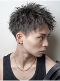 【アッパーショート】ツーブロック刈り上げ爽やかヘア