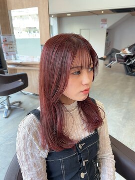 ロックワークオレンジ 西中島店(ROCK WORK ORANGE) ブリーチ無しでできる　暖色系カラー♪