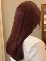 テテ ニコ(tete nico)&nbsp;【大前晴奈】チェリーレッド/艶々ロング