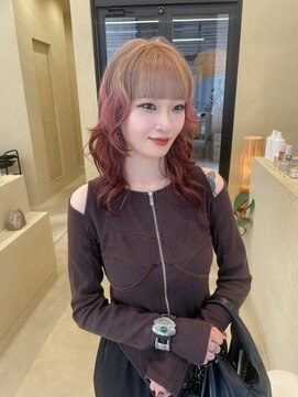 スニュウ(snuw) 【snuw mina】レイヤーカット/透明感カラー/伏見