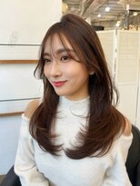 アリスバイアフロート 自由が丘(ALICe by AFLOAT) ワンカールで可愛いひし形レイヤーカット【自由が丘】