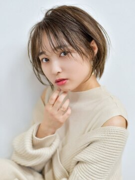 ヘアーリゾートガーデンヴェール(Hair Resort Garden VERT) 透け感シースルーショートボブ20代30代【新松戸/松戸/新松戸駅】