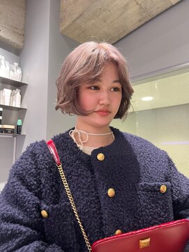 ヴァイス 新宿店(VAICE) シアーグレージュ×エレガントボブ