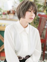 カバーヘアアンドスパ ブリス 浦和(COVER HAIR&SPA bliss)&nbsp;細めハイライト小顔ウルフマッシュショートc6浦和20代30代40代