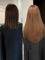 キング 高槻(K!ng) 縮毛矯正髪質改善ハイライトレイヤーカット高槻美容室エクステ