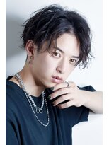 セリ ヘアサロン 表参道(ceri) 6:4分け　シャドウパーマ　スポットパーマ