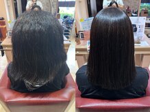 オリーブ ヘアー フィール(OLIVE hair feel)の雰囲気（縮毛矯正が得意◎一人一人のお悩みに合わせたメニューがあります）