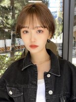 ギークス(GEEKS)&nbsp;【GEEKS渋谷】ショートボブ/シースルーバング/秋カラー/マッシュ