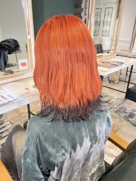 マンプスウタタ (Mumps utata) orange×black/狐カラー