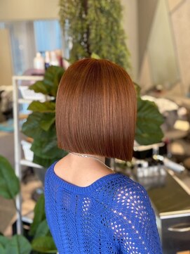 アマス 平塚店(Amas) ツヤ感ショートボブ