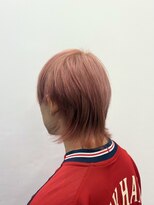 スティミュラス(Stimulus)&nbsp;メンズピンクカラーホワイトピンクマッシュウルフ 滝沢大貴