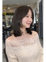 コート 表参道(Cote)&nbsp;20代30代40代50代王堂ひし形レイヤースタイルブラウンカラー