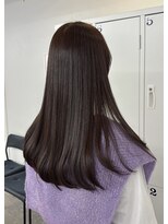 アコロン(acoron)&nbsp;艶ロング　新宿/ロング/艶カラー/韓国/小顔カット/髪質改善