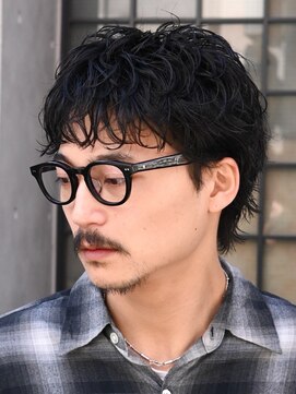 レタッチ バイ フィフス 銀座(RETOUCH by fifth) 銀座シャドウパーマニュアンスパーマツーブロックメンズパーマ