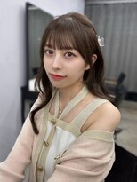 フォンズ(FONS)&nbsp;上品韓国ヘアラベンダーグレージュ