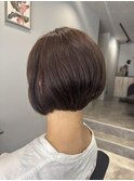 前下がりショートボブ