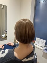 ハチマルハチ ナル 登戸店(808 nalu) ナチュラルブラウンボブ