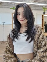 ピープスアンドスー 表参道 渋谷(Peeps&Suu.)&nbsp;海外風レイヤーカット カーテンバング 渋谷 表参道