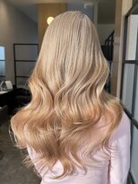 アース コアフュールボーテ 上田店(EARTH coiffure beaute)&nbsp;レイヤーカット×ハイトーン
