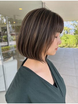ユウヘアー 大高店(U Hair) 【U Hair】ナチュラルハイライト/30代/40代/ブリーチ/ハイライト