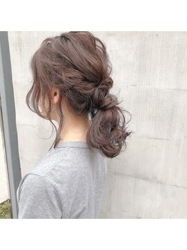 デヴェロペ(Devellope.) 【Devellope.】浴衣ヘアアレンジ