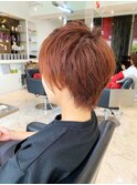 《Ｄ‘ciel工藤富生》ベリーショート×レッドカラー