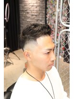 クロイル(men's only salon QULOYLE) ストリートフェードスタイル×ラインアップ