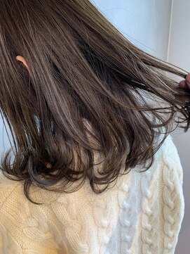 キチ(kichi.) [kichi.] レイヤーミディアム×カーキラベンダー