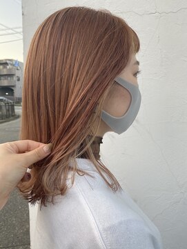 ドット ヘアー ジェム(dot.hair gem) こだわりピンクベージュ
