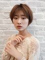 ピークス(PEAKS)&nbsp;骨格補正カットで360°キレイなシルエットなショート【恵比寿】