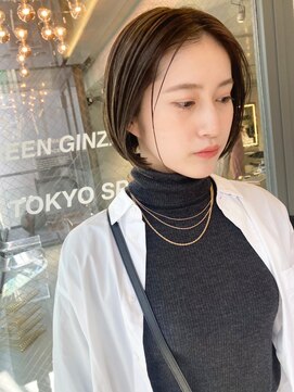 スクリーンギンザメゾン 銀座(SCREEN GINZA MAISON.) 黒髪カタログ/クラゲヘアー/オリーブ/銀座