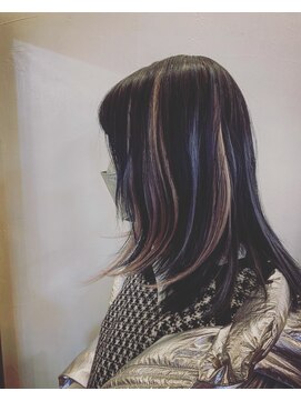 スマイロンナイロン ヘアー(smile on nylon hair) ダブルカラー