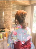 浴衣ヘアアレンジ